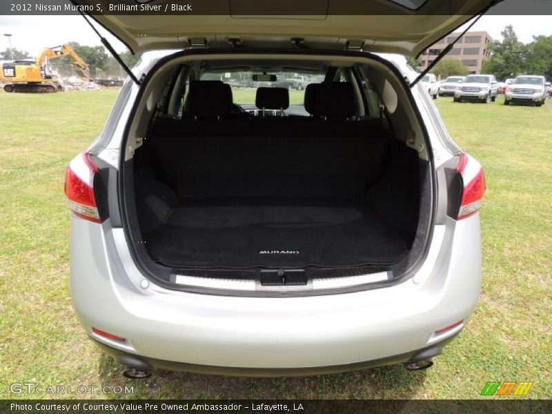 Brilliant Silver / Black 2012 Nissan Murano S
