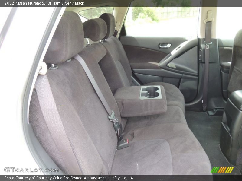 Brilliant Silver / Black 2012 Nissan Murano S