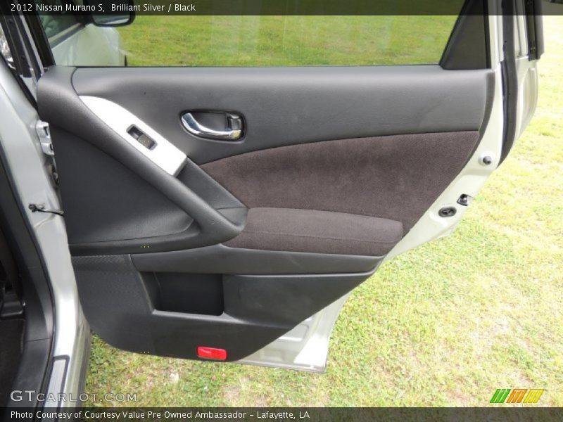 Brilliant Silver / Black 2012 Nissan Murano S