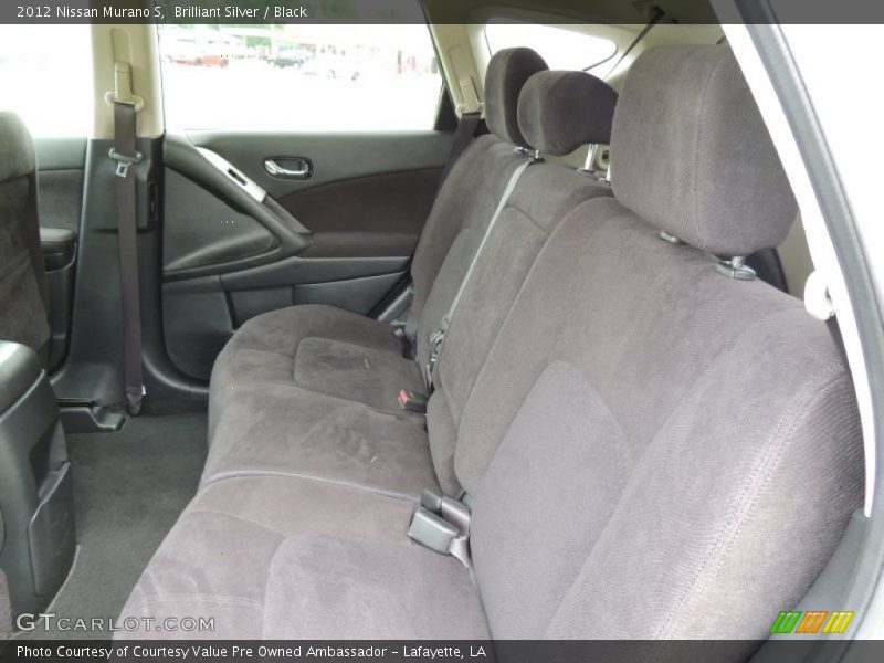 Brilliant Silver / Black 2012 Nissan Murano S