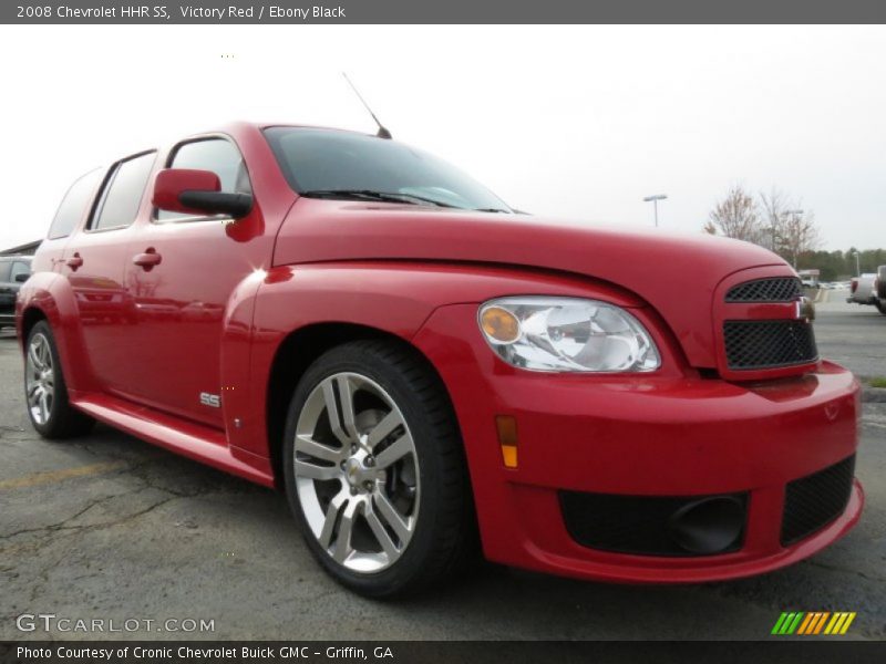 Victory Red / Ebony Black 2008 Chevrolet HHR SS