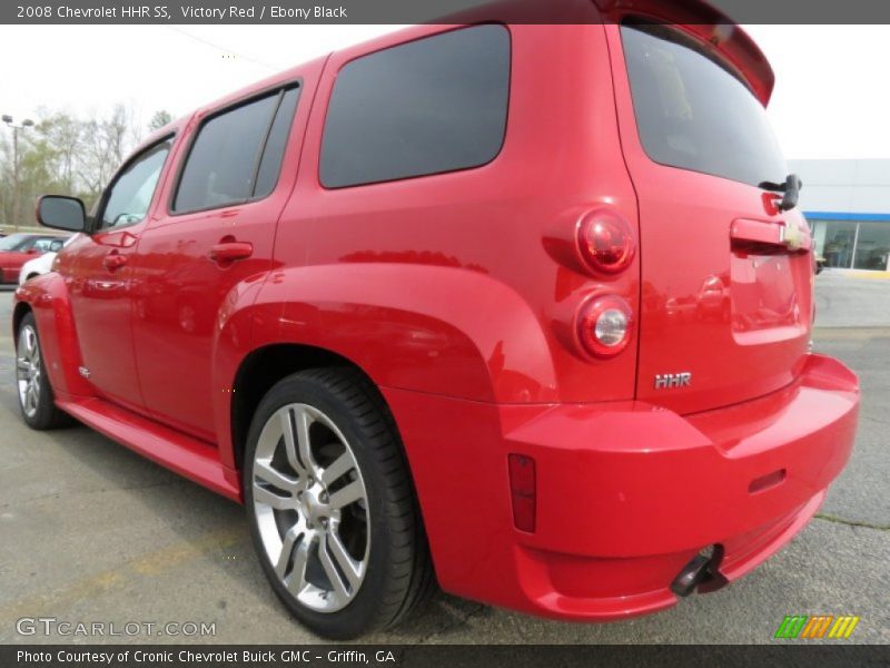 Victory Red / Ebony Black 2008 Chevrolet HHR SS