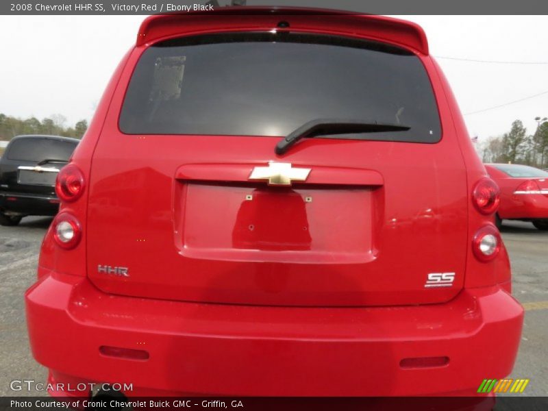 Victory Red / Ebony Black 2008 Chevrolet HHR SS