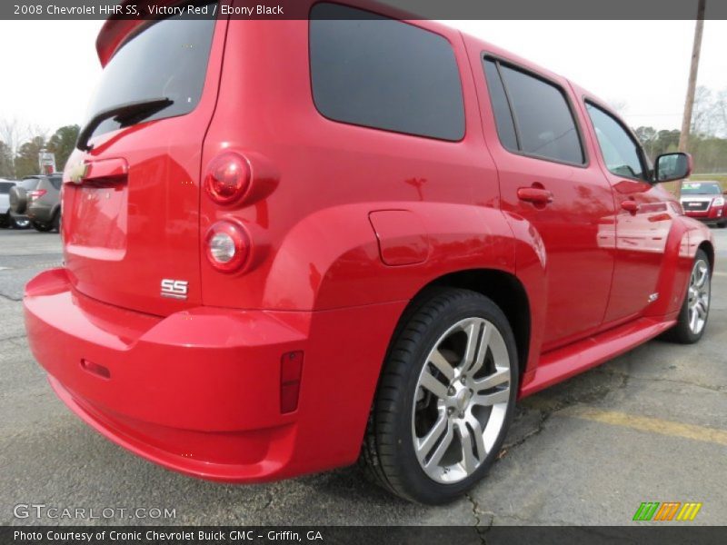 Victory Red / Ebony Black 2008 Chevrolet HHR SS