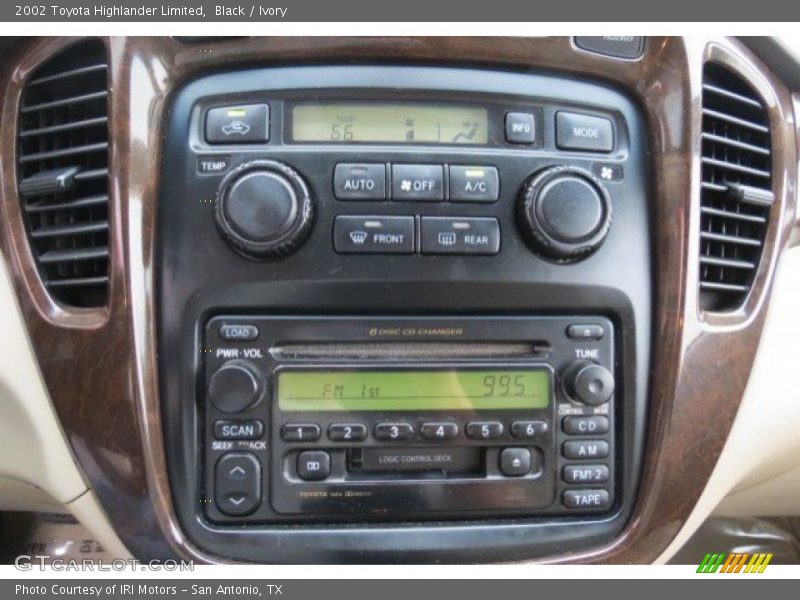 Black / Ivory 2002 Toyota Highlander Limited