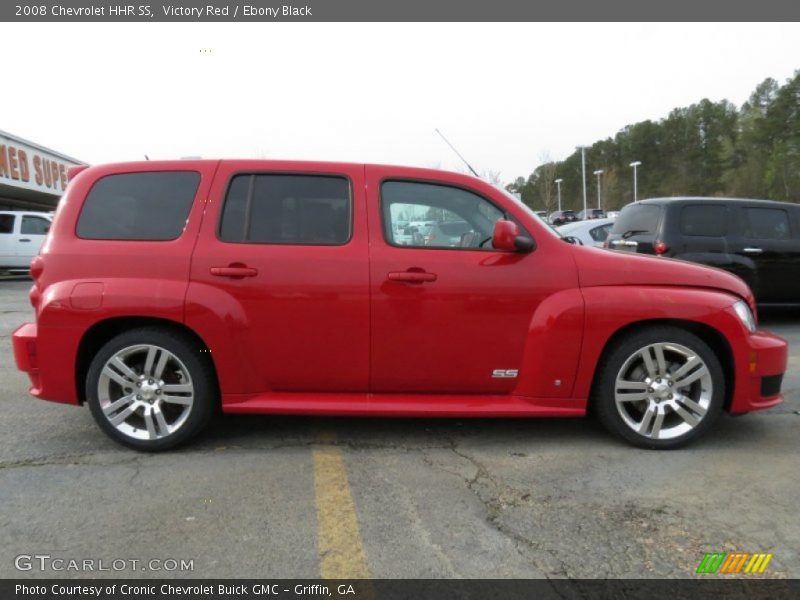 Victory Red / Ebony Black 2008 Chevrolet HHR SS