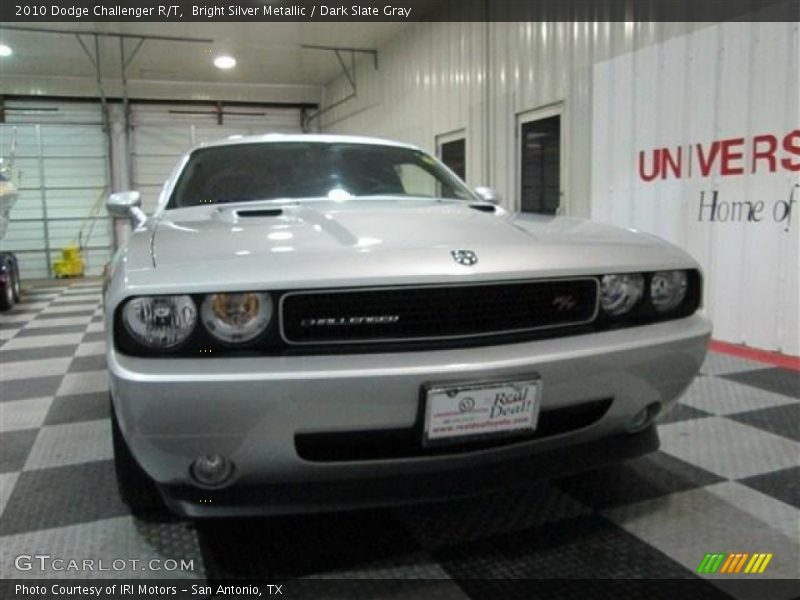 Bright Silver Metallic / Dark Slate Gray 2010 Dodge Challenger R/T