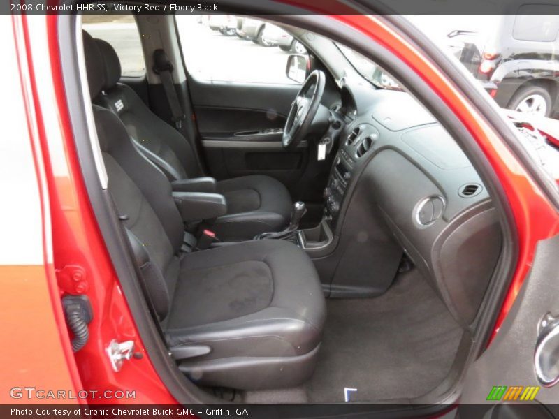  2008 HHR SS Ebony Black Interior
