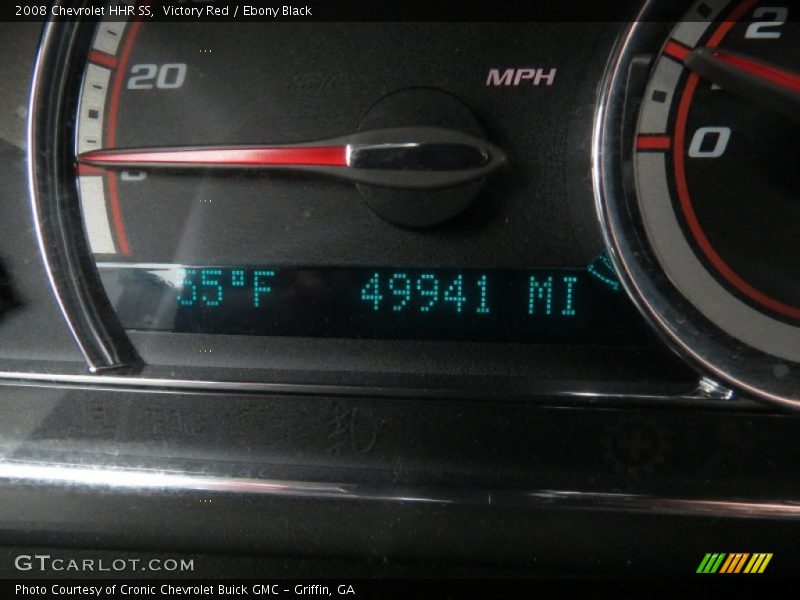 Victory Red / Ebony Black 2008 Chevrolet HHR SS