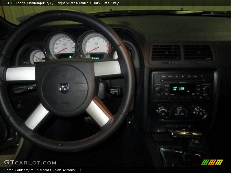 Bright Silver Metallic / Dark Slate Gray 2010 Dodge Challenger R/T
