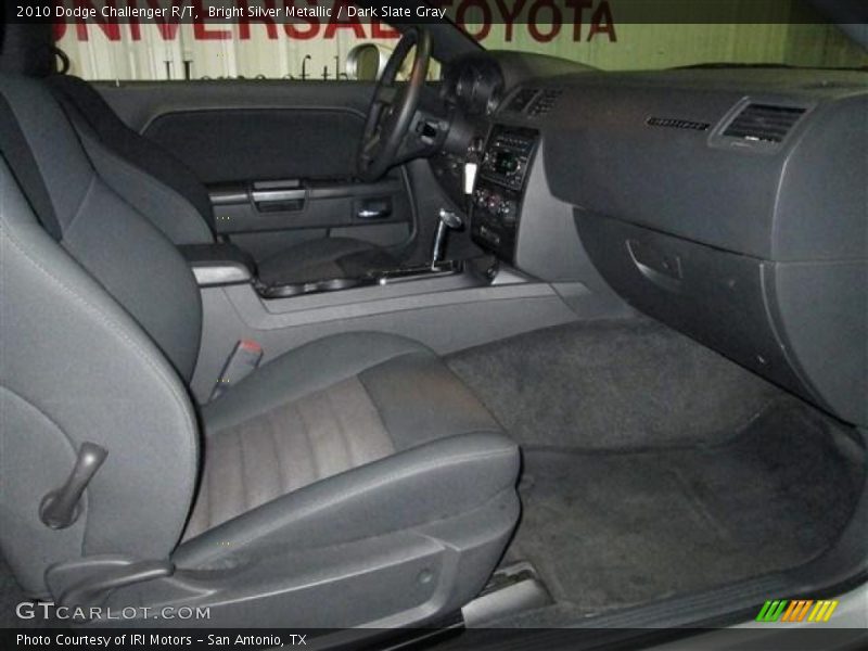 Bright Silver Metallic / Dark Slate Gray 2010 Dodge Challenger R/T