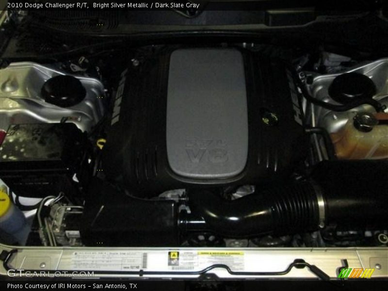 Bright Silver Metallic / Dark Slate Gray 2010 Dodge Challenger R/T