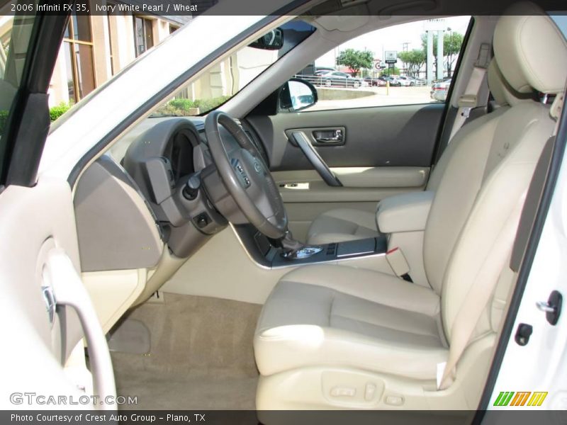 Ivory White Pearl / Wheat 2006 Infiniti FX 35