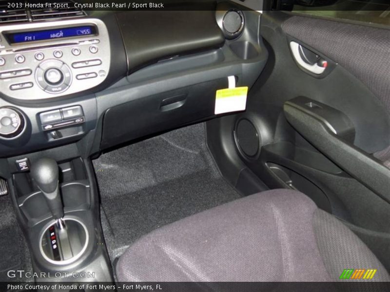Crystal Black Pearl / Sport Black 2013 Honda Fit Sport