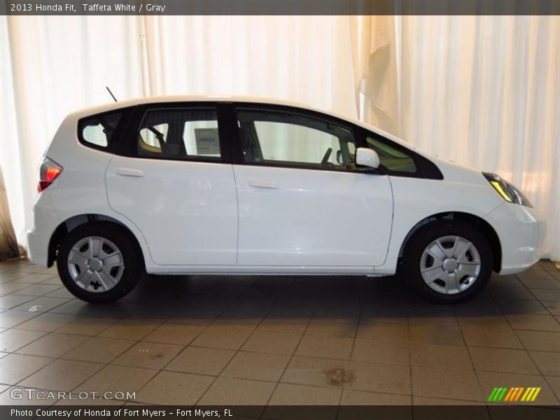 Taffeta White / Gray 2013 Honda Fit