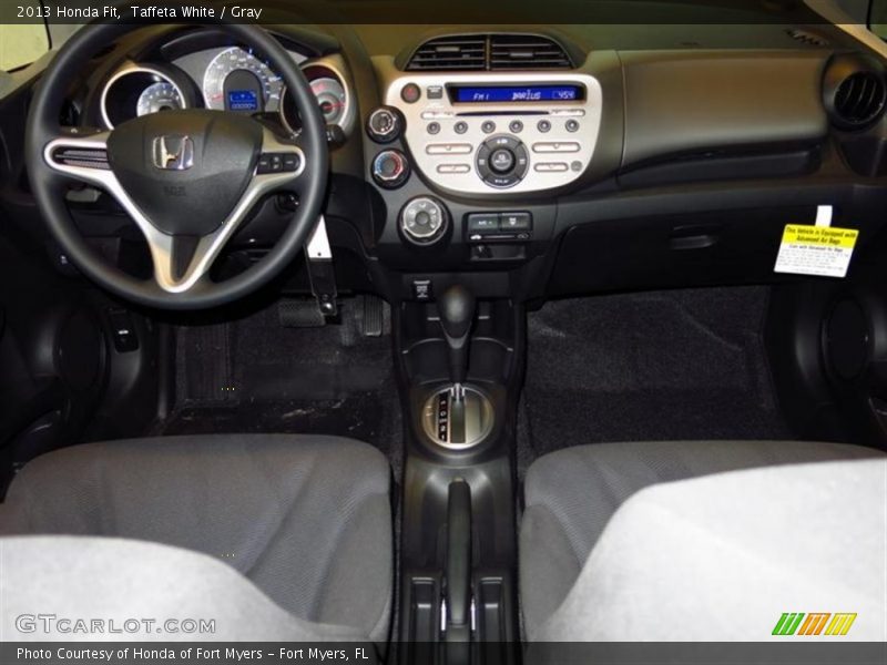 Taffeta White / Gray 2013 Honda Fit