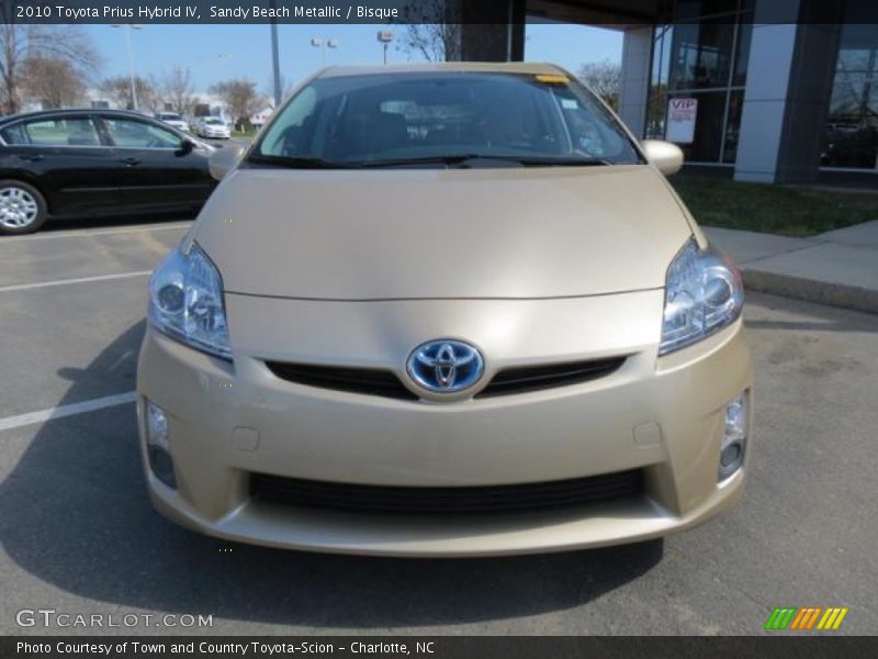 Sandy Beach Metallic / Bisque 2010 Toyota Prius Hybrid IV