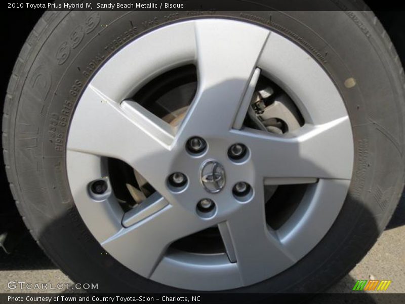 Sandy Beach Metallic / Bisque 2010 Toyota Prius Hybrid IV