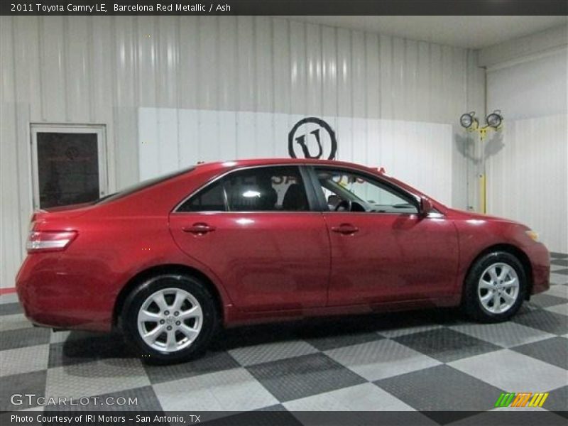 Barcelona Red Metallic / Ash 2011 Toyota Camry LE