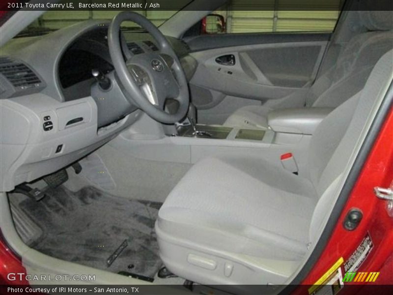Barcelona Red Metallic / Ash 2011 Toyota Camry LE