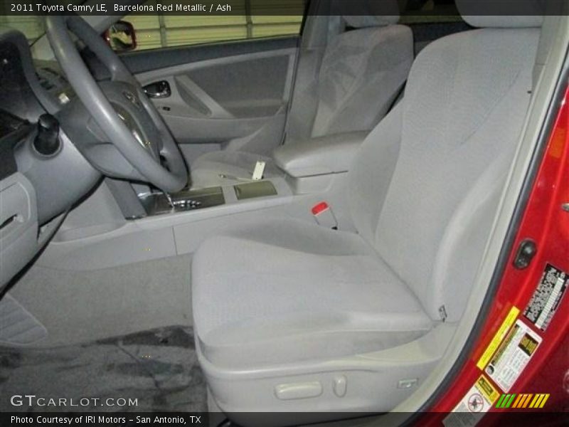 Barcelona Red Metallic / Ash 2011 Toyota Camry LE