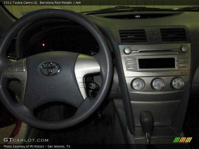 Barcelona Red Metallic / Ash 2011 Toyota Camry LE
