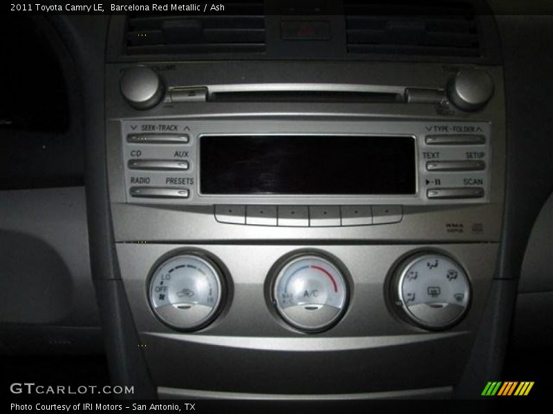 Barcelona Red Metallic / Ash 2011 Toyota Camry LE