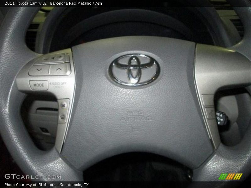 Barcelona Red Metallic / Ash 2011 Toyota Camry LE