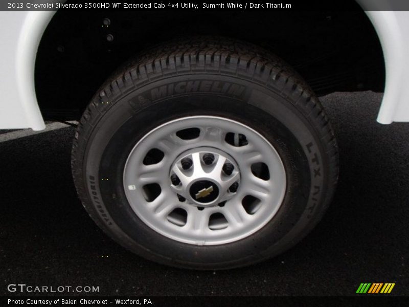  2013 Silverado 3500HD WT Extended Cab 4x4 Utility Wheel