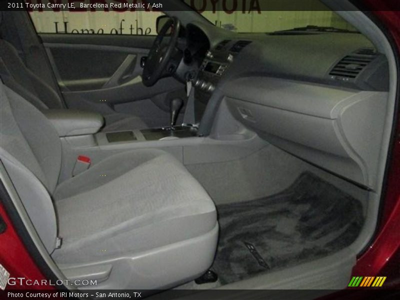 Barcelona Red Metallic / Ash 2011 Toyota Camry LE