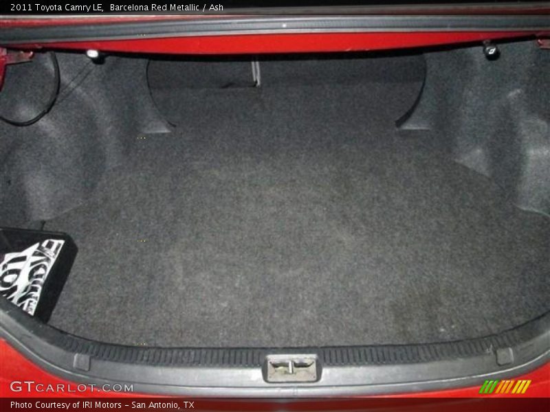 Barcelona Red Metallic / Ash 2011 Toyota Camry LE