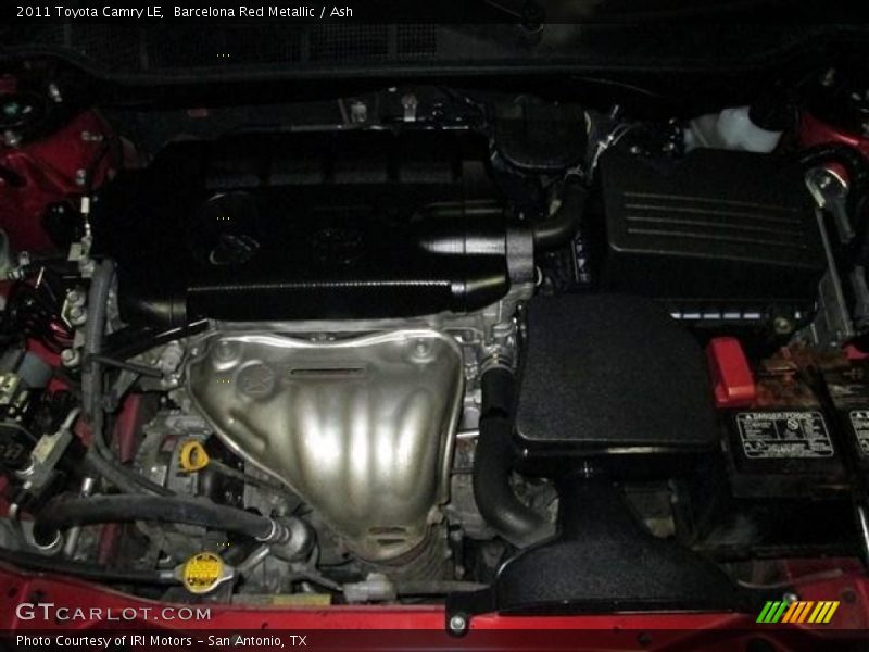 Barcelona Red Metallic / Ash 2011 Toyota Camry LE