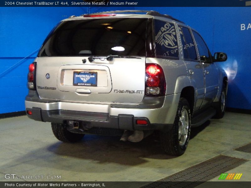 Silverstone Metallic / Medium Pewter 2004 Chevrolet TrailBlazer LT 4x4