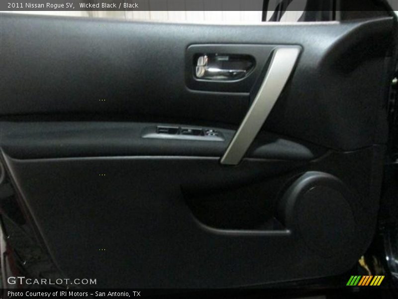 Wicked Black / Black 2011 Nissan Rogue SV