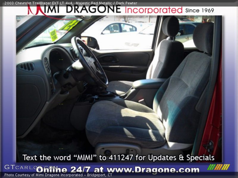 Majestic Red Metallic / Dark Pewter 2003 Chevrolet TrailBlazer EXT LT 4x4