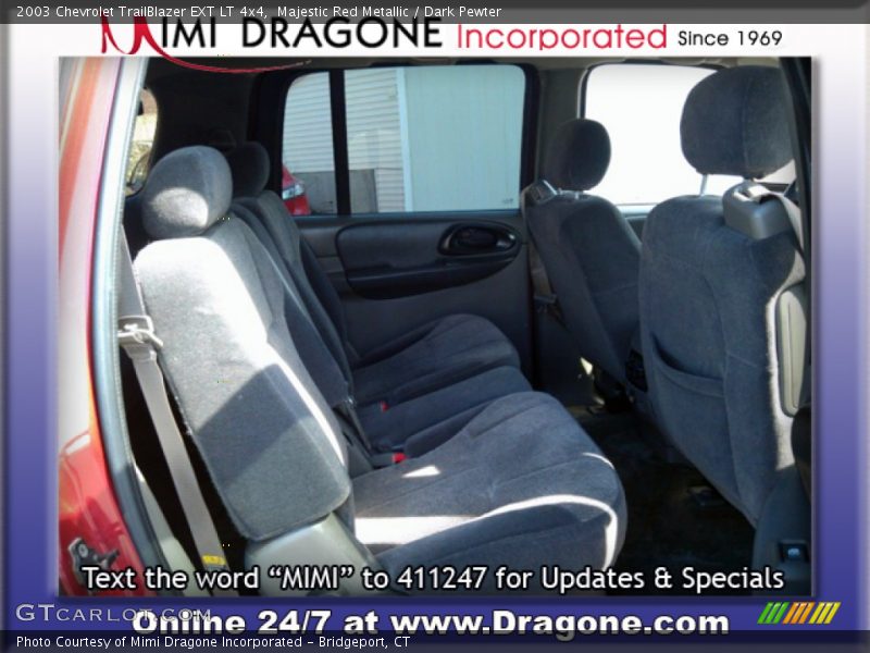 Majestic Red Metallic / Dark Pewter 2003 Chevrolet TrailBlazer EXT LT 4x4