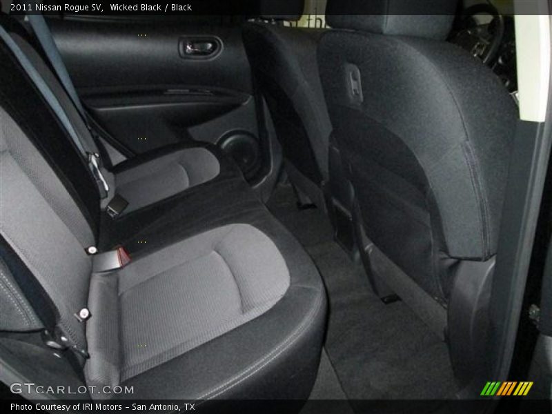 Wicked Black / Black 2011 Nissan Rogue SV