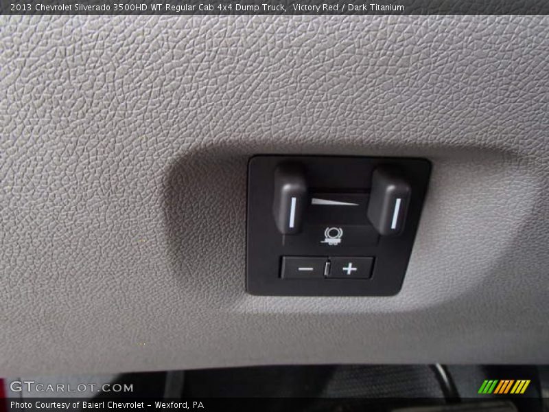 Victory Red / Dark Titanium 2013 Chevrolet Silverado 3500HD WT Regular Cab 4x4 Dump Truck