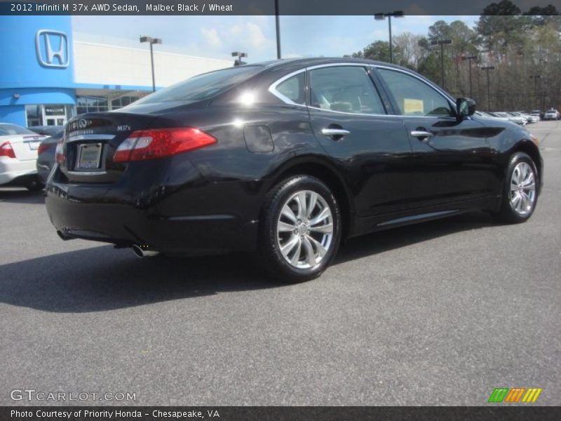 Malbec Black / Wheat 2012 Infiniti M 37x AWD Sedan