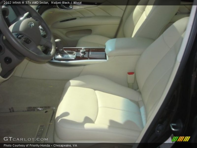 Malbec Black / Wheat 2012 Infiniti M 37x AWD Sedan