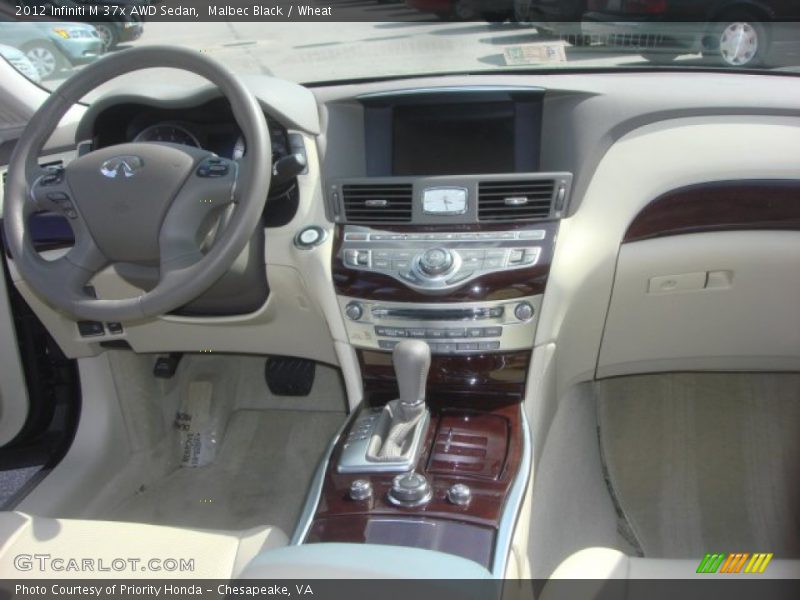 Malbec Black / Wheat 2012 Infiniti M 37x AWD Sedan