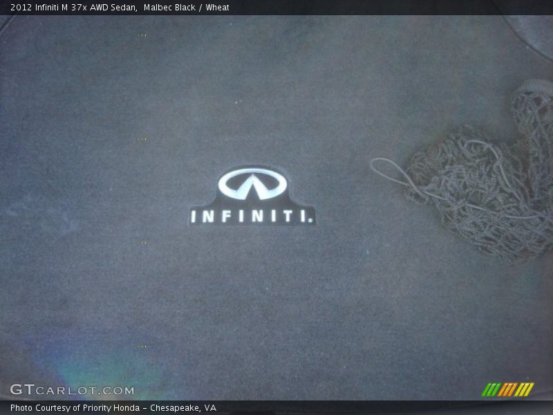 Malbec Black / Wheat 2012 Infiniti M 37x AWD Sedan