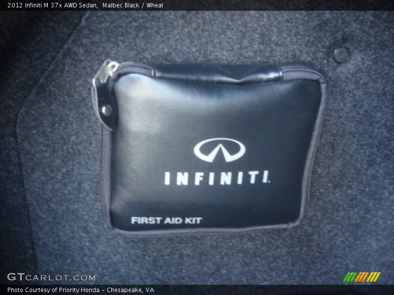 Malbec Black / Wheat 2012 Infiniti M 37x AWD Sedan