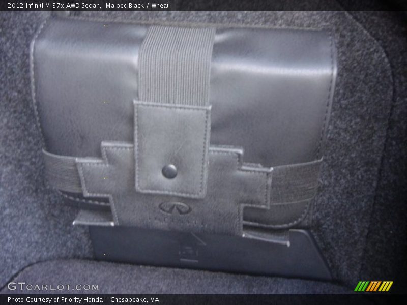 Malbec Black / Wheat 2012 Infiniti M 37x AWD Sedan
