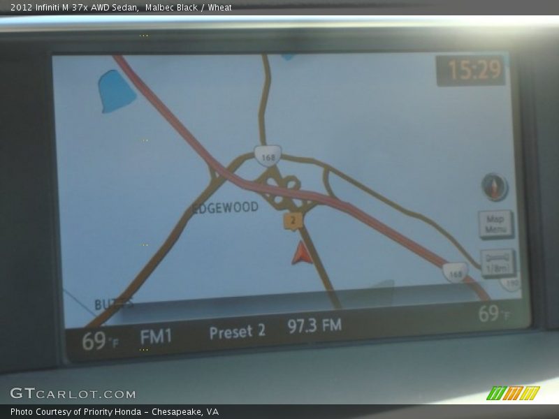Malbec Black / Wheat 2012 Infiniti M 37x AWD Sedan
