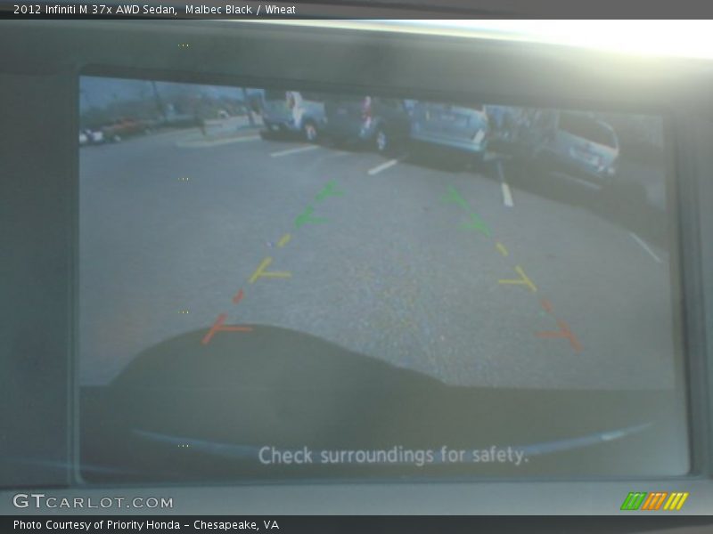 Malbec Black / Wheat 2012 Infiniti M 37x AWD Sedan