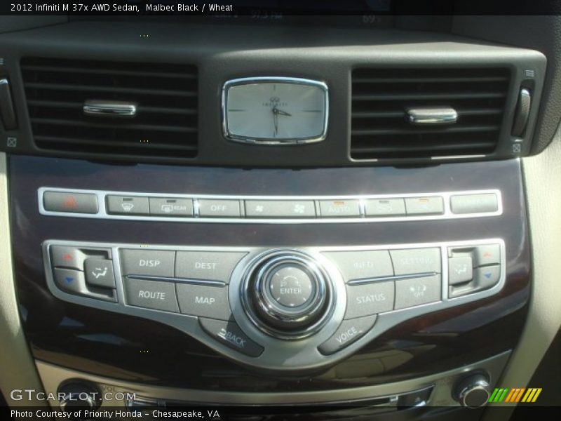 Malbec Black / Wheat 2012 Infiniti M 37x AWD Sedan