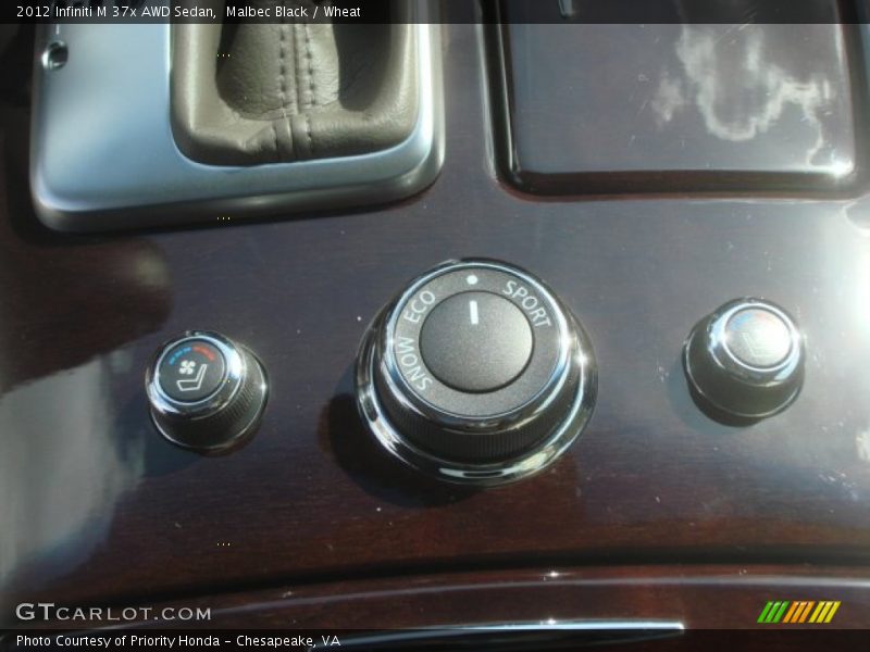 Malbec Black / Wheat 2012 Infiniti M 37x AWD Sedan