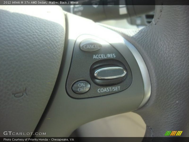 Malbec Black / Wheat 2012 Infiniti M 37x AWD Sedan