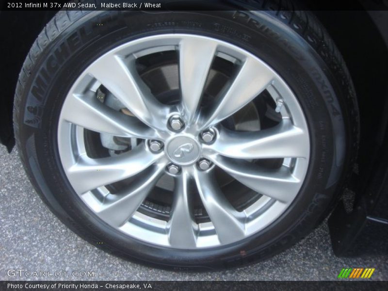Malbec Black / Wheat 2012 Infiniti M 37x AWD Sedan